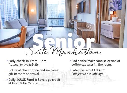 Suite Senior del hotel Riu Plaza Manhattan Times Square. Foto 4