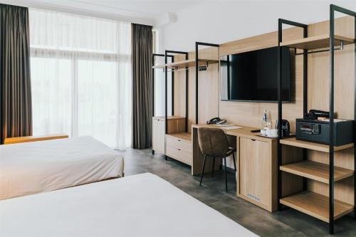 Habitación Familiar Premium del hotel Cavalieri Hotel Malta, a member of Radisson Individuals. Foto 2