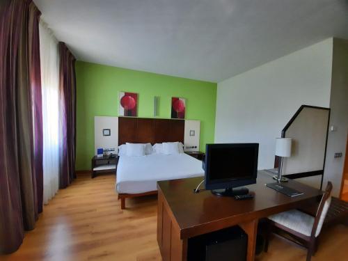 Habitación Doble Premium del hotel La Boroña. Foto 5