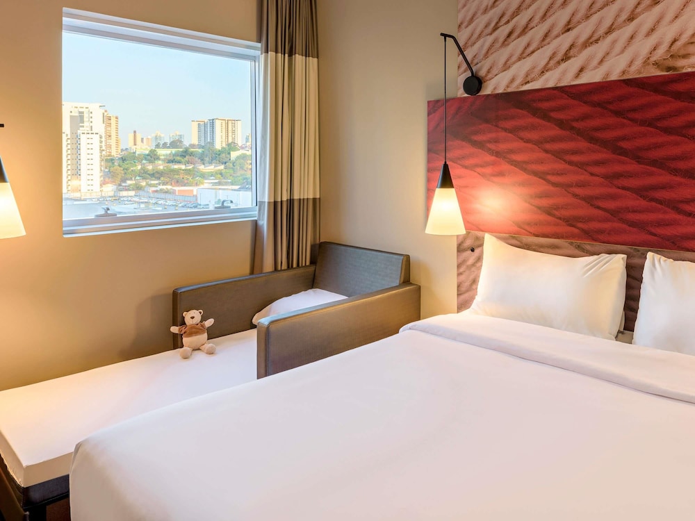 Apartamento estándar con 1 cama doble y 1 cama individual del hotel Ibis São Bernardo Do Campo