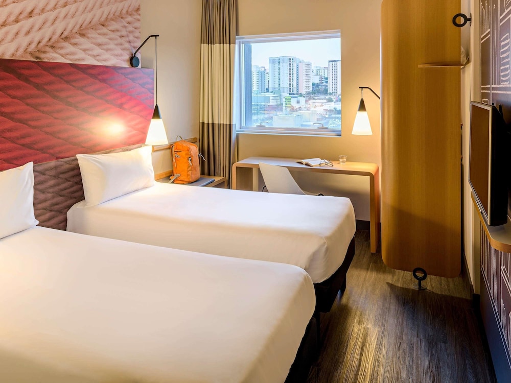 Apartamento estándar con dos camas individuales del hotel Ibis São Bernardo Do Campo