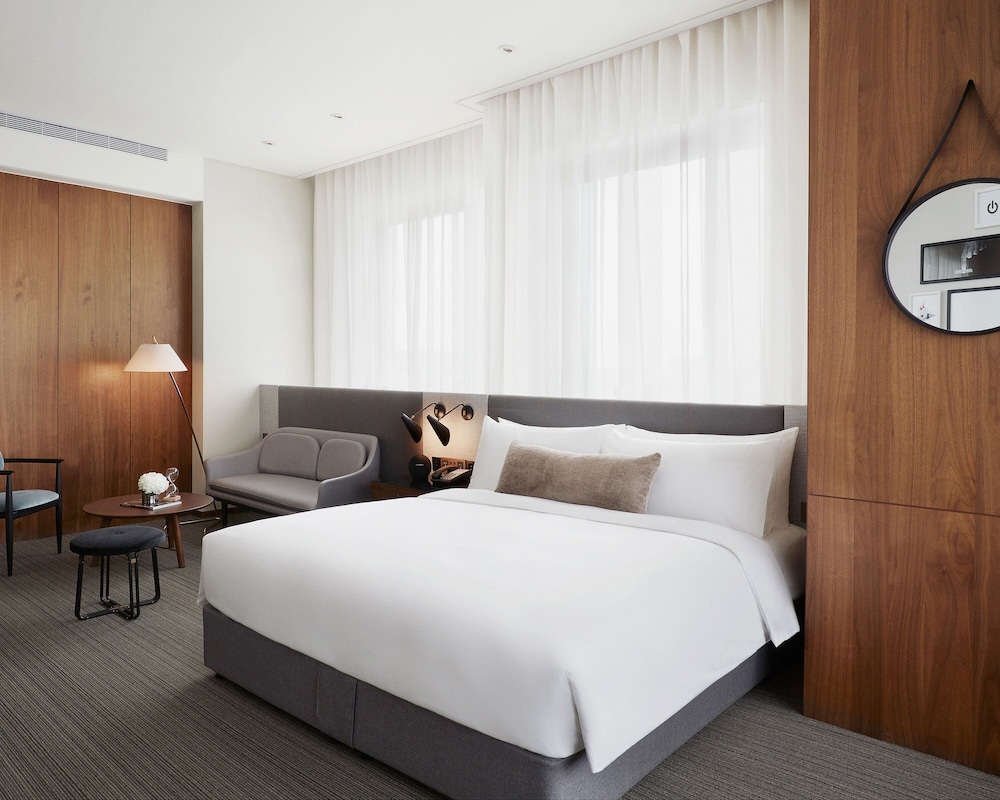 Suite estudio, 1 cama de matrimonio grande del hotel Episode Hsinchu, A Jdv By Hyatt. Foto 2