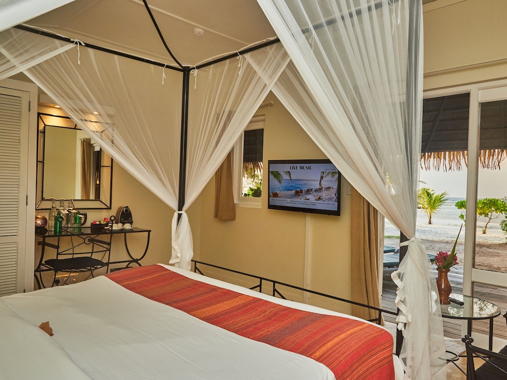 Bungalow de playa Premium del hotel Kuredu Resort & Spa, Maldives