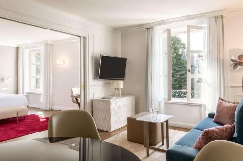 Suite Junior con vistas del hotel Nh Collection Brussels Grand Sablon. Foto 2
