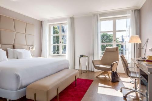 Habitación Familiar con vistas del hotel Nh Collection Brussels Grand Sablon