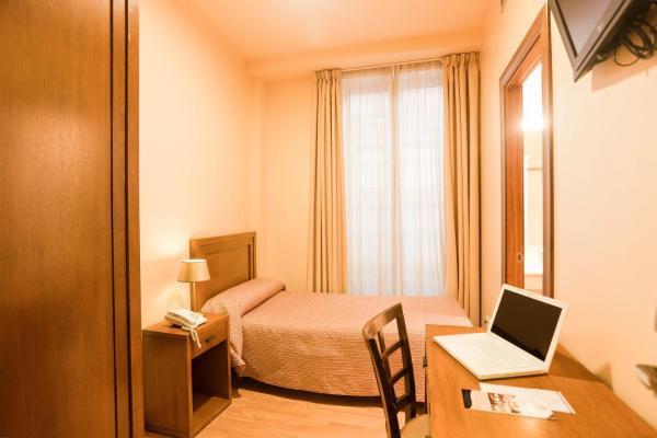 Habitación individual del hotel Granada Centro