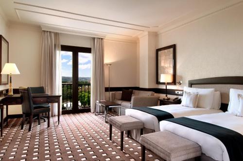 Habitación Deluxe del hotel Eurostars Palacio Buenavista