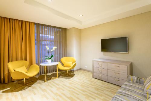 Suite Junior del hotel El Dorado Bogota