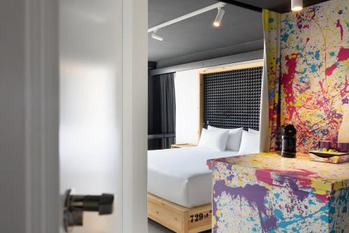 Habitación Familiar nhow Comunicada del hotel Nhow Brussels Bloom.. Foto 1