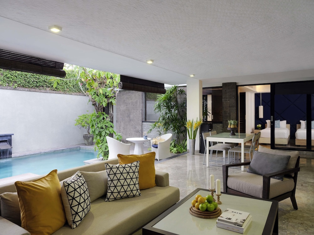 VILLA CON PISCINA DE 1 DORMITORIO, 1 Cama Doble, Piscina Privada del hotel Peppers Seminyak. Foto 7