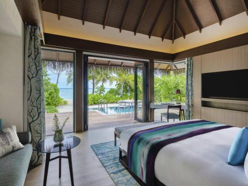 Villa de Playa con Piscina del hotel Pullman Maldives All-Inclusive Resort