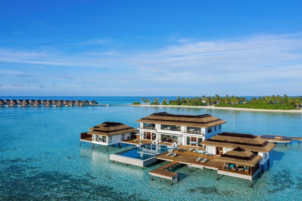 Habitación doble Vista Mar Balcón o Terraza 4 habitaciones piscina del hotel Pullman Maldives All-Inclusive Resort. Foto 8