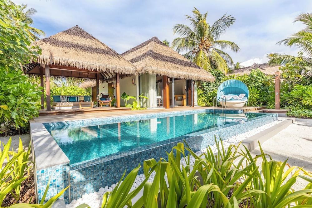 Villa Vista Mar 2 literas Con Vistas Beach piscina del hotel Pullman Maldives All-Inclusive Resort. Foto 4