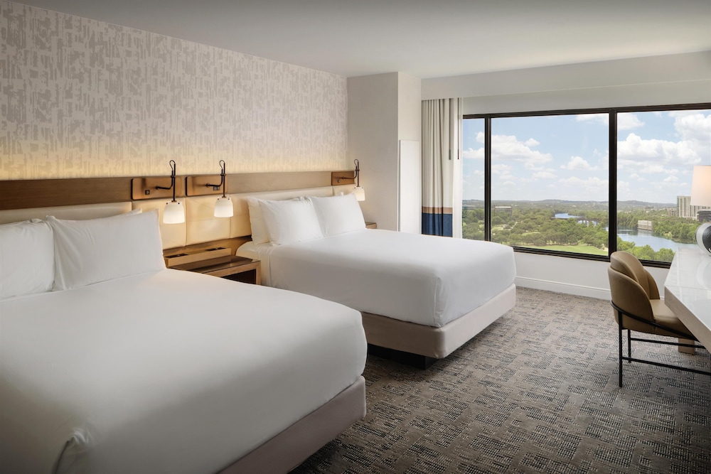 2 Camas Queen Vistas Parciales al Lago del hotel Hyatt Regency Austin