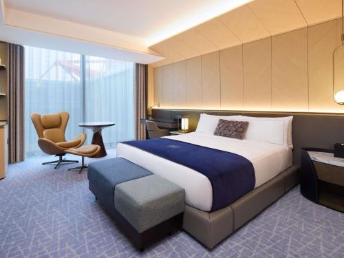 Suite Signature de 1 dormitorio - 1 cama extragrande del hotel Fairmont Ambassador Seoul. Foto 4