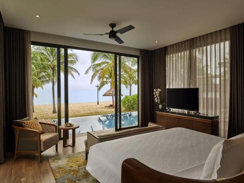 Villa de 3 dormitorios con piscina privada - Frente al mar del hotel Mövenpick Villas and Residences Phu Quoc. Foto 3