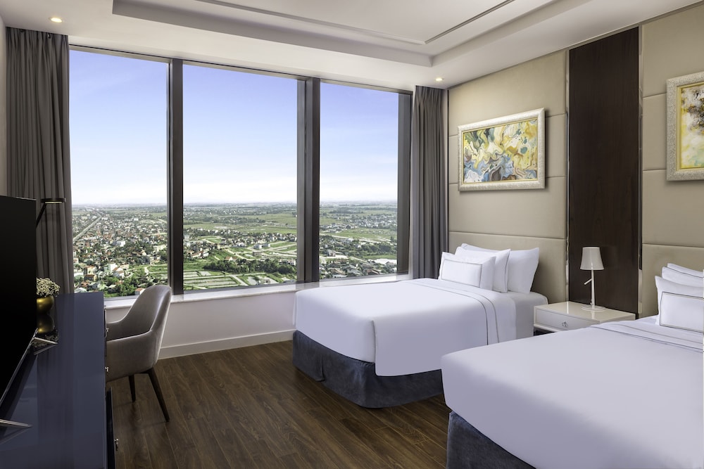 Habitación Deluxe del hotel Meliá Vinpearl Ha Tinh. Foto 1
