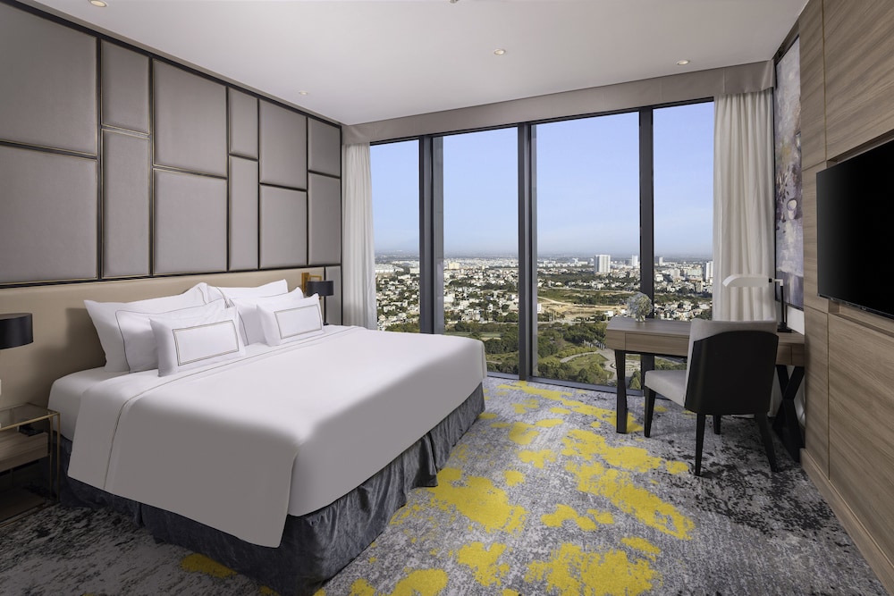 Habitación Deluxe con vistas a la ciudad del hotel Meliá Vinpearl Thanh Hoa