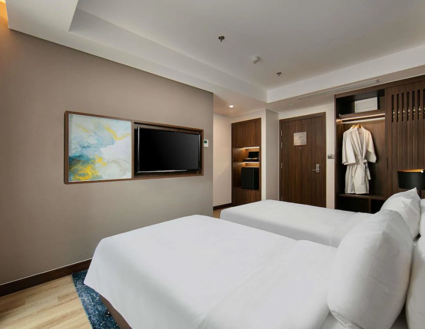 Habitación doble Superior 2 Camas individuales del hotel Mövenpick Living West Hanoi