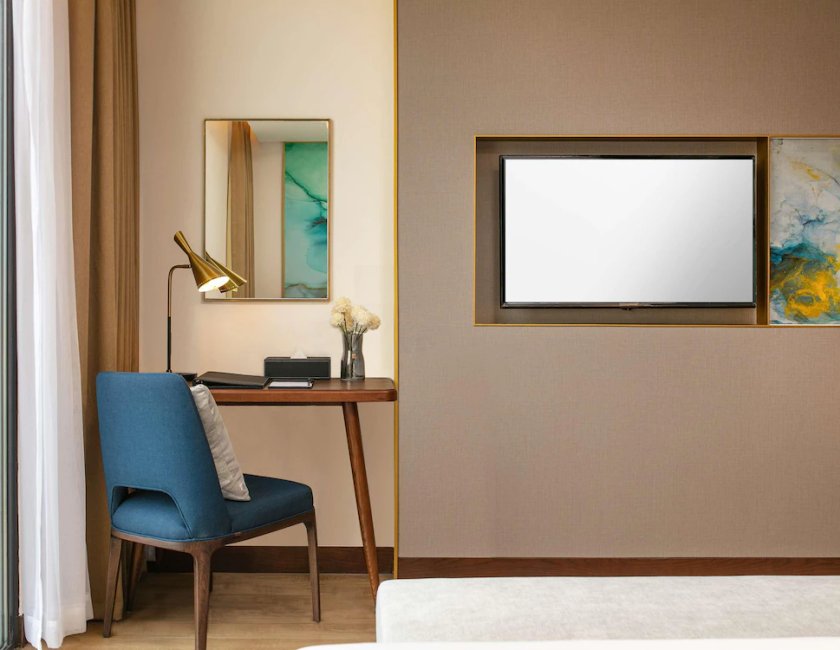 Habitación doble Business 2 Camas individuales del hotel Mövenpick Living West Hanoi. Foto 8