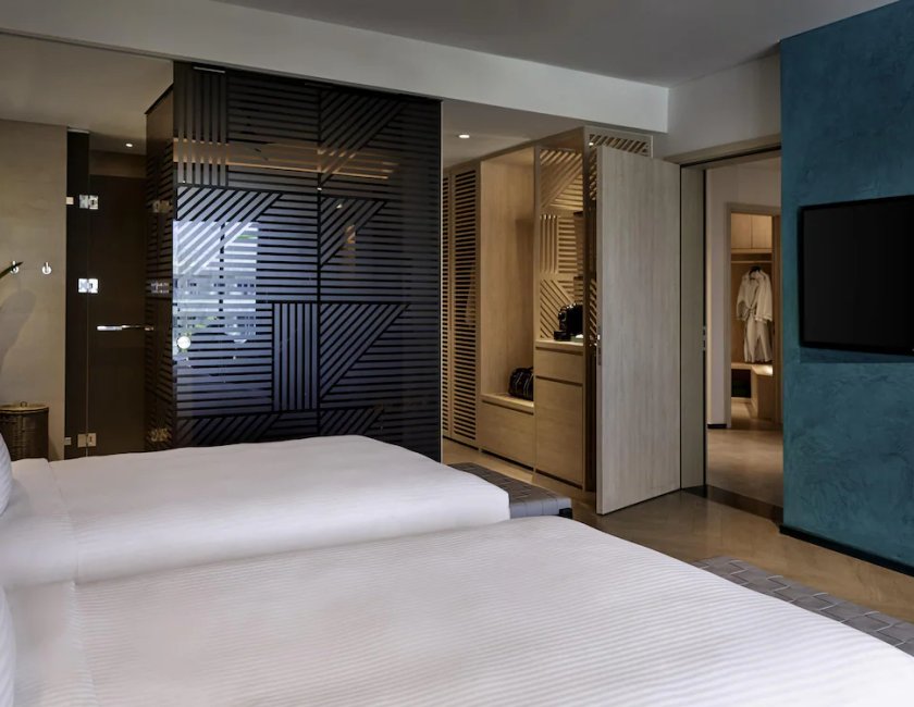 Habitación familiar Balcón o Terraza 1 Cama king 2 habitaciones Premium Privilege Con Vistas del hotel Pullman Phu Quoc Beach Resort. Foto 2