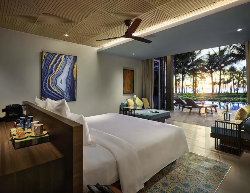 Villa Vista Mar 2 habitaciones Privilege Con Vistas piscina 2 Camas dobles del hotel Pullman Phu Quoc Beach Resort