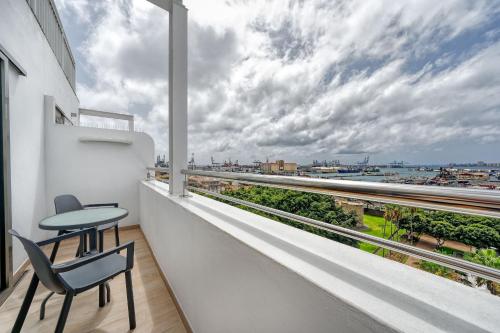 Habitación Doble Deluxe con vistas al mar - 2 camas del hotel Matilde. Foto 4