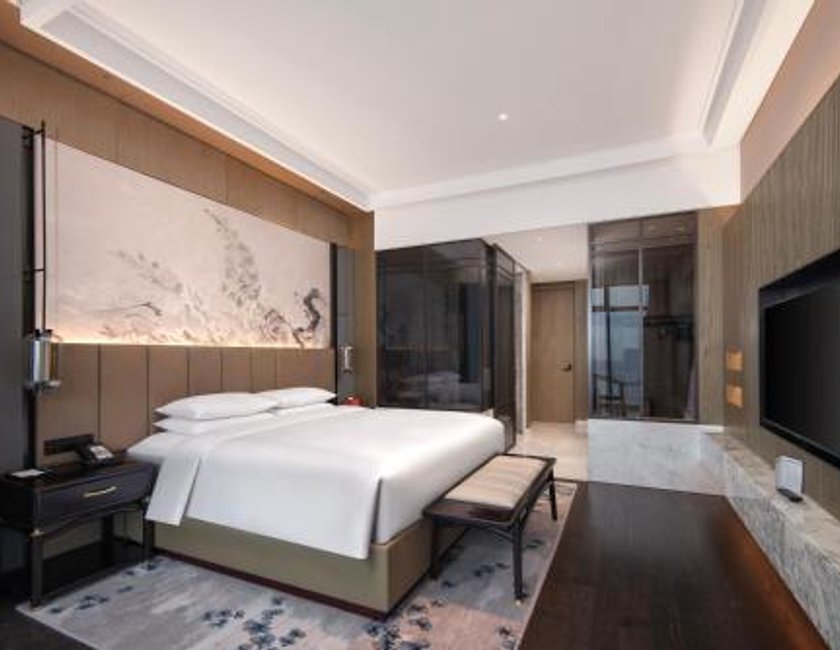 Habitación doble Superior 1 Cama king Vista ciudad Con Vistas del hotel Sofitel Hangzhou Yingguan. Foto 3
