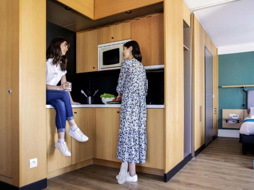 Estudio (3 personas) del hotel Adagio Annecy Centre. Foto 6