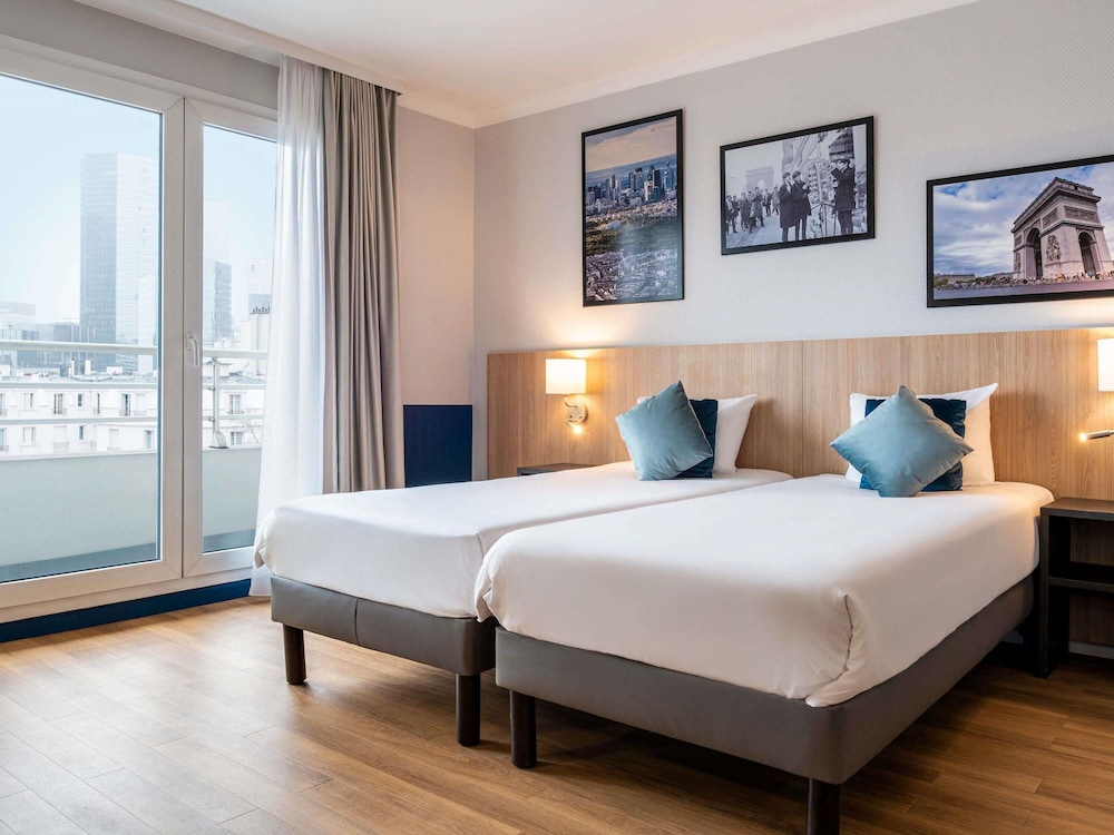 Estudio, 1 cama doble del hotel Adagio la Defense Kleber. Foto 1