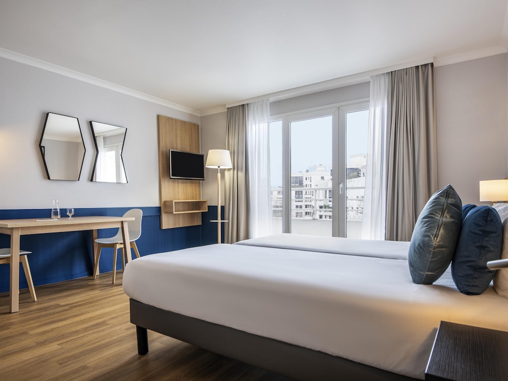 Estudio, 1 cama doble del hotel Adagio la Defense Kleber. Foto 4