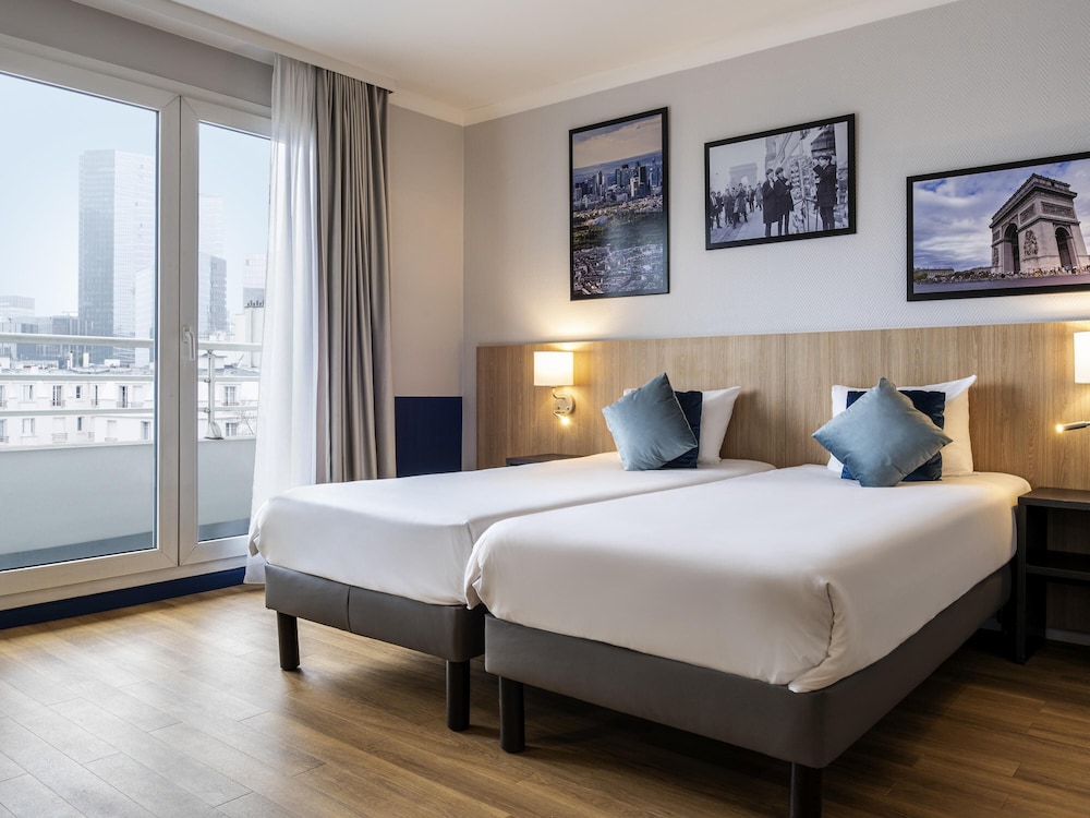 Estudio, 1 cama doble del hotel Adagio la Defense Kleber. Foto 6