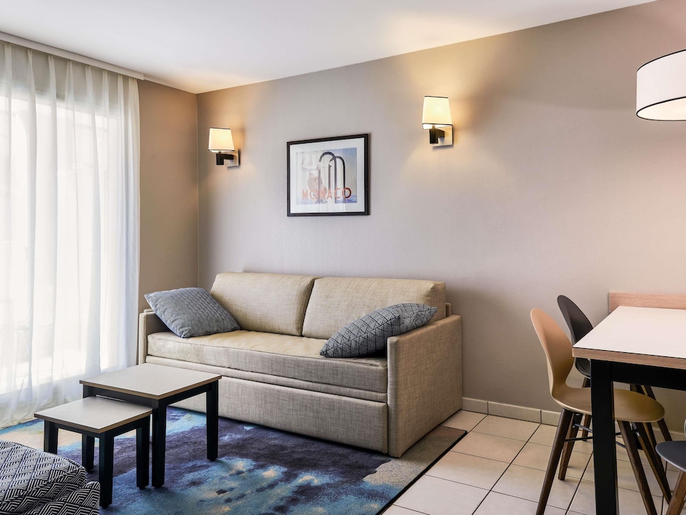 Apartamento con 2 dormitorios para 5 a 6 personas del hotel Adagio Monaco Monte Cristo. Foto 1