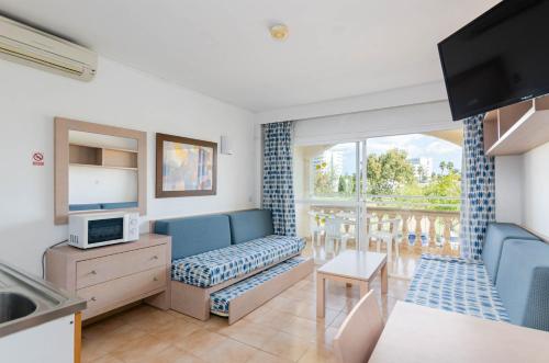 Estudio con balcón del hotel Mariner Club Apartments