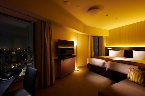 Habitación Doble equinera - 2 camas - Fumadores del hotel Richmond Premier Asakusa International. Foto 1