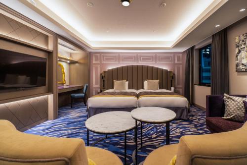 Suite del hotel The Royal Park Canvas Osaka Kitahama. Foto 4