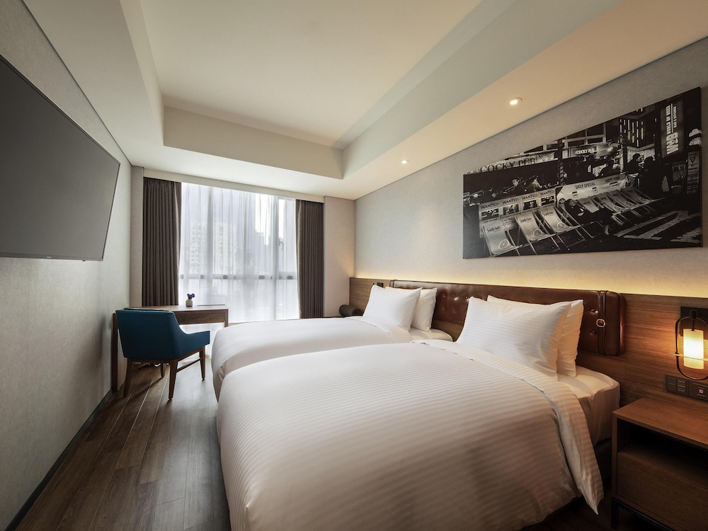 Habitación superior, 2 camas individuales del hotel Mercure Ambassador Seoul Hongdae