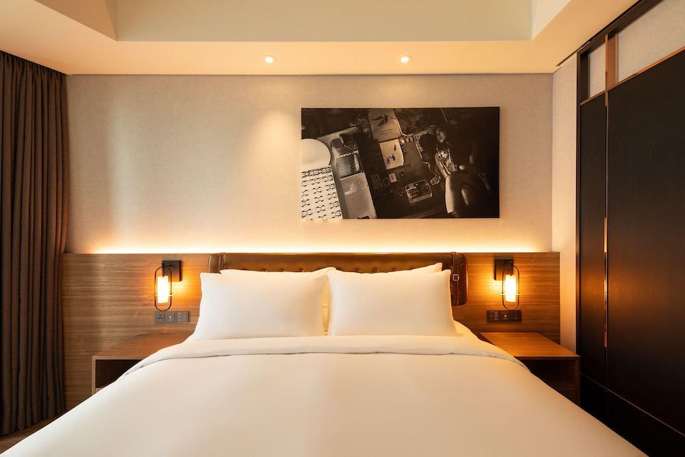 Habitación Superior Deluxe, 1 cama King con balcón del hotel Mercure Ambassador Seoul Hongdae