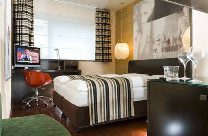 Habitación Doble Estándar del hotel The Honest Budapest by chic&basic