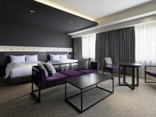 Suite Junior con 2 camas individuales del hotel Mitsui Garden Hotel Kyobashi. Foto 1