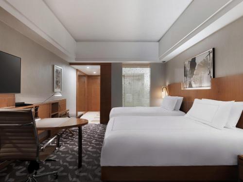 Habitación Matrimonial Ventaja Suiza del hotel Swissotel Grand Shanghai. Foto 7