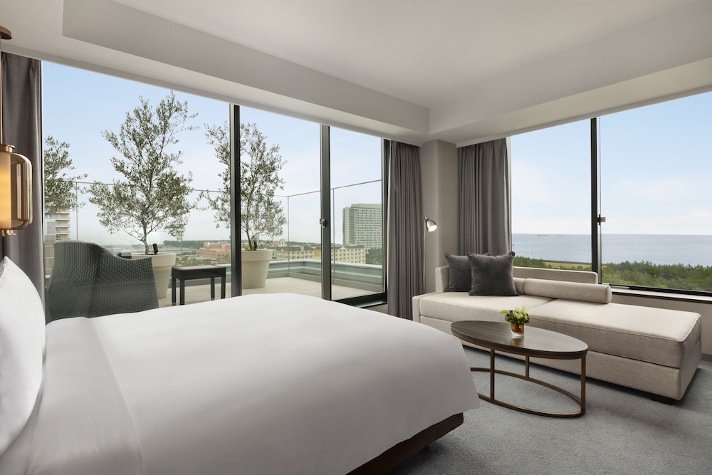 Habitación Deluxe, 1 cama de matrimonio grande, terraza del hotel Hyatt Regency Tokyo Bay