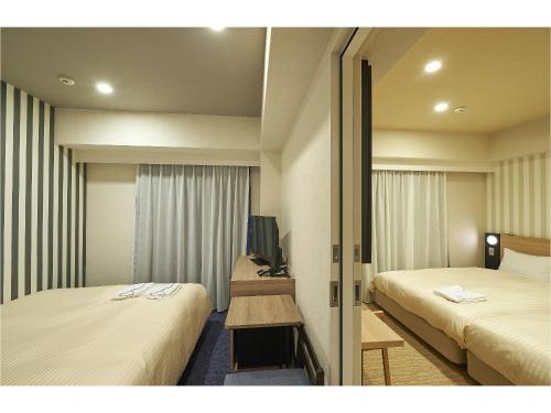 Habitaciones comunicadas - No fumadores del hotel Sotetsu Fresa Inn Kamakura Ofuna Higashiguchi