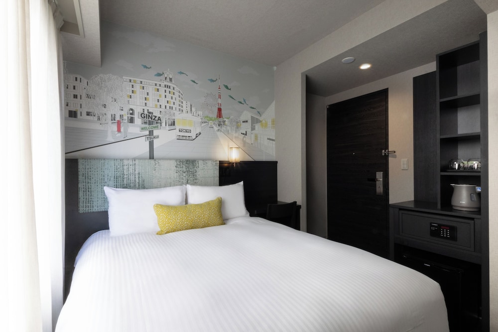 Habitación Estándar con 1 cama doble del hotel ibis Styles Tokyo Ginza East. Foto 6