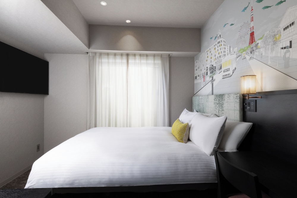 Habitación Estándar con 1 cama doble del hotel ibis Styles Tokyo Ginza East. Foto 9