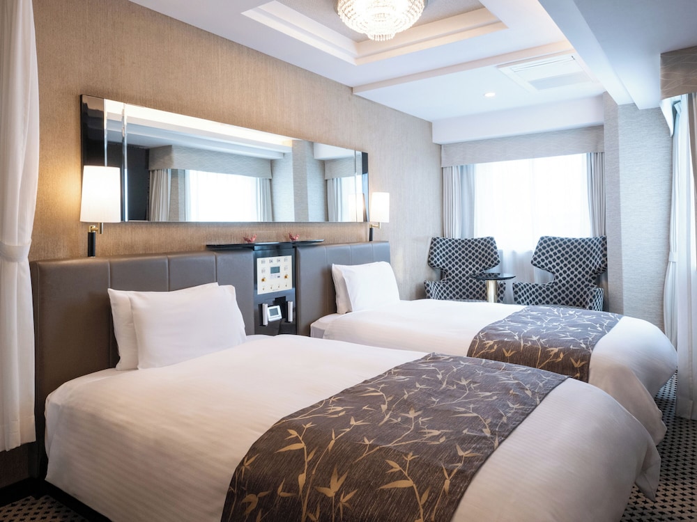 Habitación superior con 2 camas individuales, no fumadores (South bldg, for 2ppl, Top floor - 14F) del hotel Apa Higashi Shinjuku Kabukicho Tower