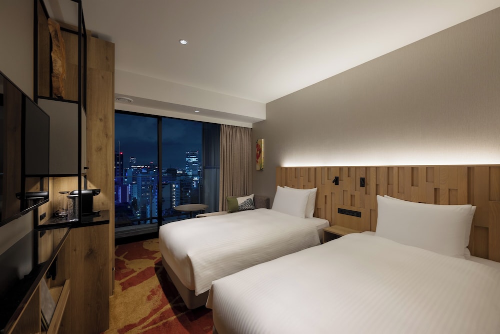 Habitación superior con 2 camas individuales, no fumadores del hotel Miyako City Osaka Hommachi. Foto 1