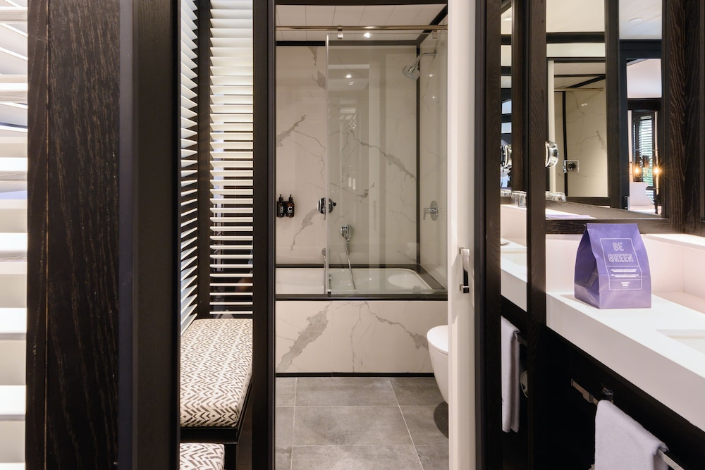 Habitación Deluxe con 1 cama doble o 2 individuales (lounge terrace) del hotel Seventy Barcelona. Foto 6