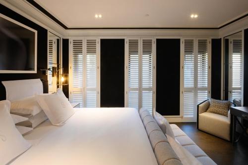 Habitación Doble Privilege con acceso al spa del hotel Seventy Barcelona