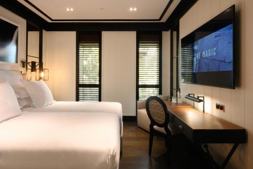 Habitación Doble Básica con acceso al spa del hotel Seventy Barcelona. Foto 1